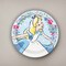 8 Count. Alice in Wonderland Pastel Floral Paper Dinner Plates 9" Birthday Party Plates